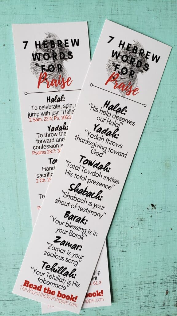 way of the worshipper bookmarks